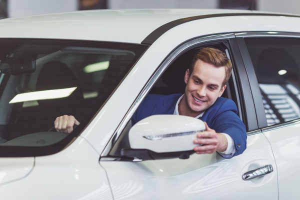 Webseite für Autohandel