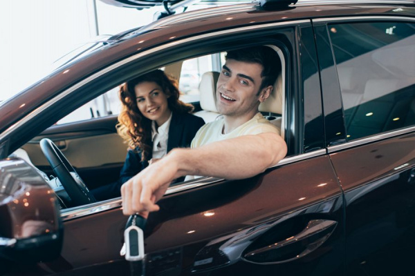 Webseite für Autohandel