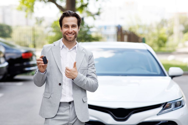 Webseite für Autohandel