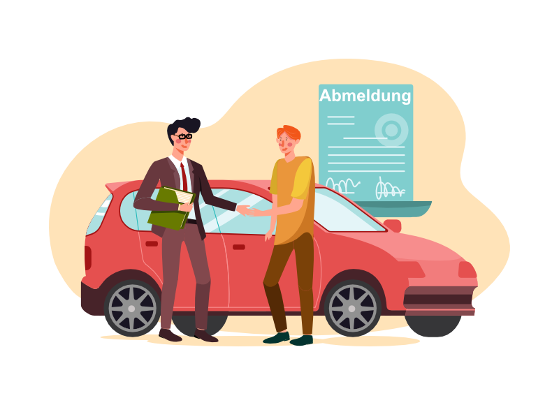 Webseite für Autohandel