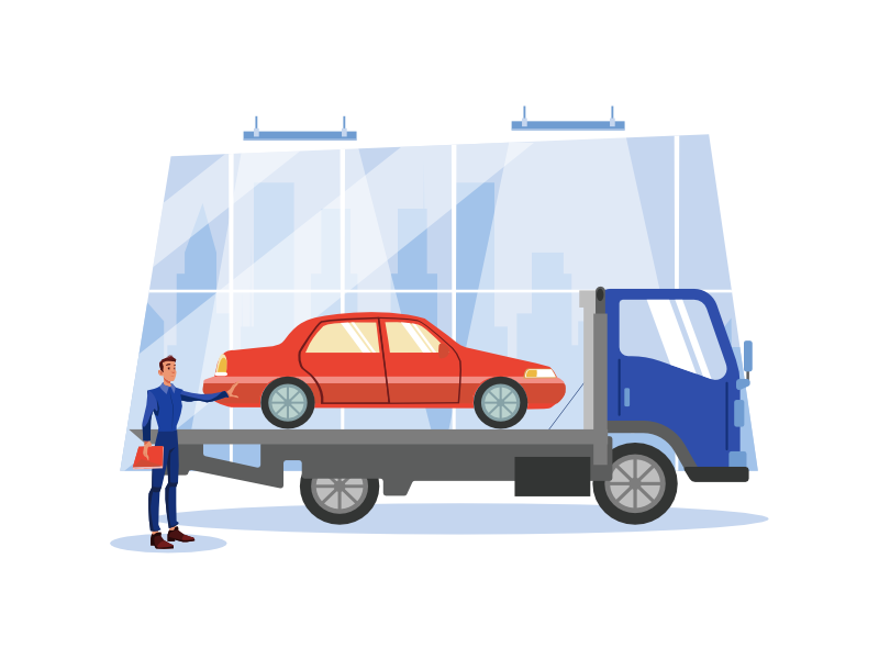 Webseite für Autohandel